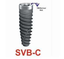 SVB-C :  50 IMPLANTS + 50 ABUTMENT + 50 COVER SCREW + 2 ANALOG + 2 HEALING SCREW + 1 SURGICAL KIT